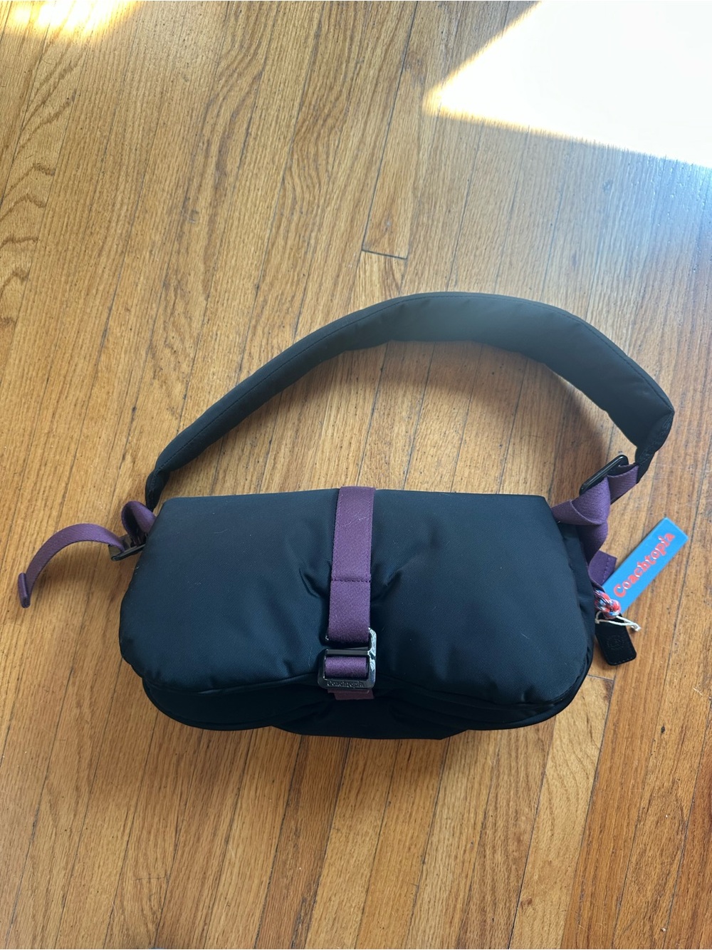 Coach coachtopia loopy puffy wavy dinky shoulder bag